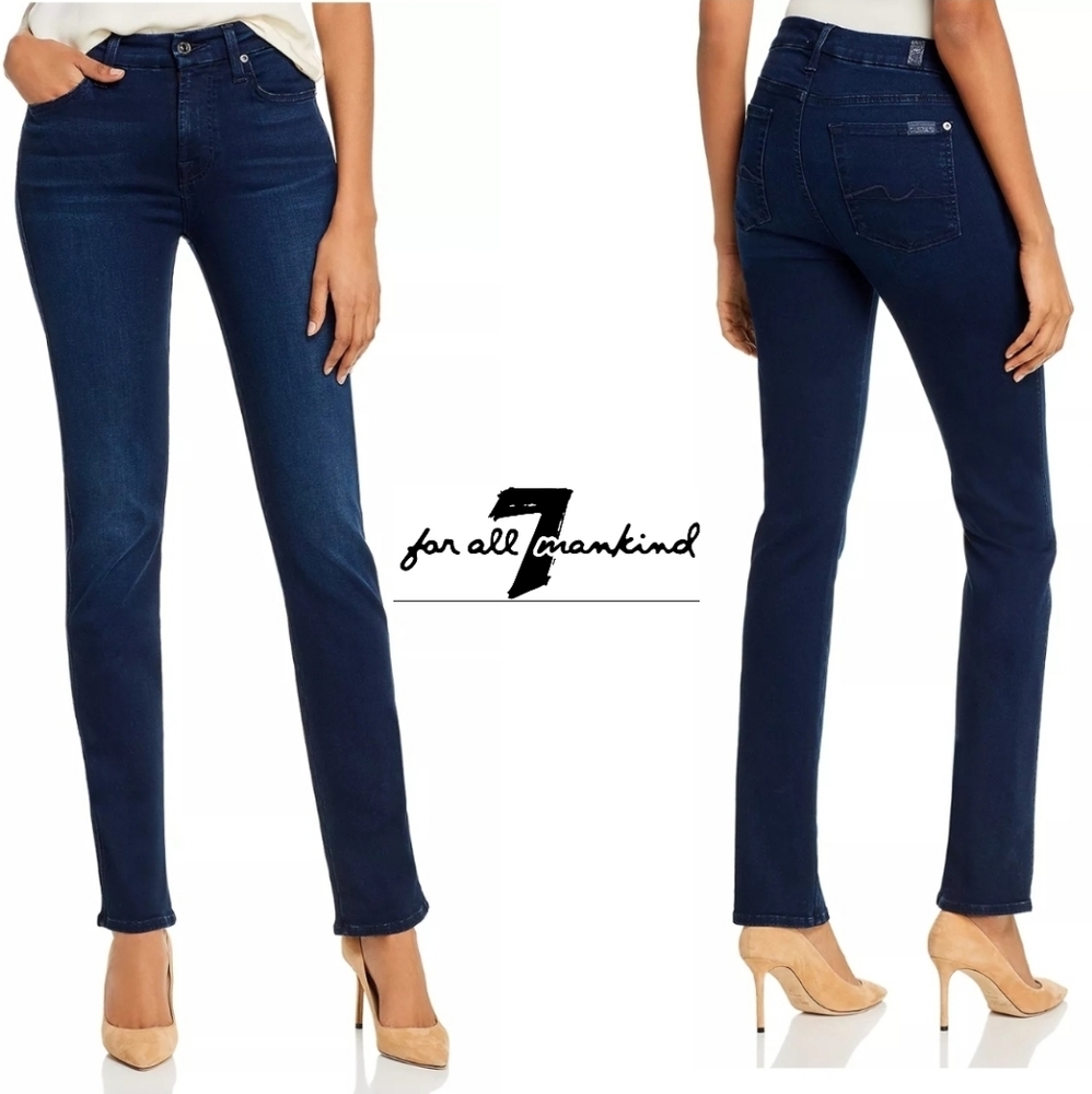 7For All Mankind Kimmie Straight-Leg Jeans